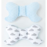 Anti-shock vankúšový motýľ - MINKY - Mraky/modrá +19,00€